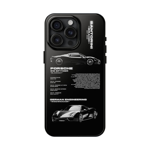 "SPYDER" Black Case